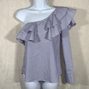 Want and Need one shoulder top. Size Xs